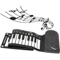 thumbnail image 1 of Teclado Piano Portátil Eléctrico 49 Teclas Negro para Principiantes, 1 of 8