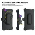 thumbnail image 2 of Heavy Duty Defender Rugged Holster Case for iPhone 15/15 Plus/15 Pro/15 Pro Max, 2 of 9