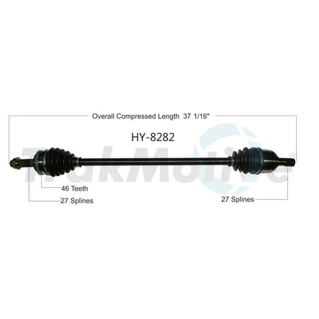 CV Axle Shaft Fits select: 2011-2013 KIA FORTE