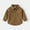 Brown, variant on Boys' Button Down Shirts Boys Formal Outfit Yellow Dress Shirt Uniform Shirt 5-6 Years