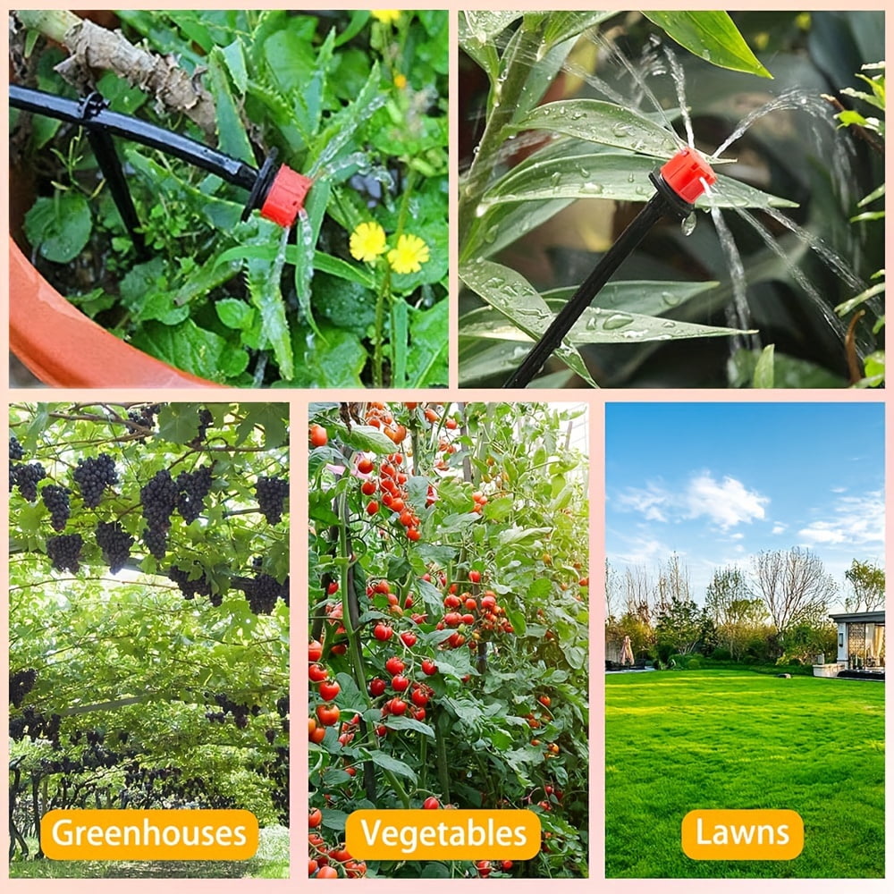 Garden Watering Systems JIYANG Solar Drip Irrigation Kit - Automatic ...