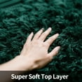 thumbnail image 3 of 6'x9' Soft Rug Indoor Modern Fluffy Area Rugs for Living Room Bedroom Carpet Home Decor,Green, 3 of 5