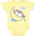 thumbnail image 3 of Inktastic Unicorn Moon Girls Baby Bodysuit, 3 of 5