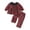 GSET55-Red, variant on xaweyi Girls Christmas Comfortable and Breathable Set Cute Checkered Printd Long Sleeve Top Pants Two Piece Set Size 2-3 Years