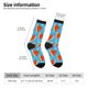 thumbnail image 2 of Balery Cartoon Watermelon Calcetas Largas con Estampado para Hombre y Mujer – Suaves y Transpirables, Talla Única (US 5-11), 2 of 6