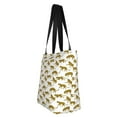 thumbnail image 4 of Kdxio Leopard Print Women Reusable Grocery Bags Foldable Ripstop,Reusable Shopping Bags for Shopping,Gym,Gift, 4 of 8