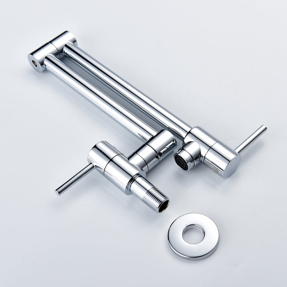 Kepooman Kitchen Faucets Commercial Solid with Folding Chrome Kitchen Sink Faucet Kepooman Kitchen Faucets Commercial Solid with Folding Chrome Kitchen Sink Faucet
