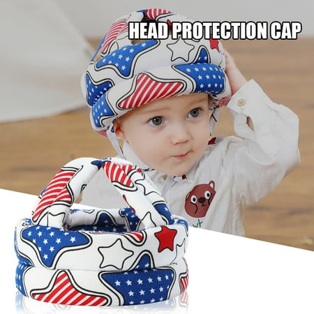 

Baby Anti-Collision Hat Safety Cap Head Protection Adjustable Learning to Walk