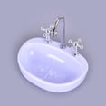 thumbnail image 4 of Ceative Washbasin Paper Clips Holder, Plastic Paper Clips Holder with 12 Pcs Paperclips Magnetics for Home Office Bathroom Furniture, 1 Pcs, 3.34x2.44x2.95", 4 of 8