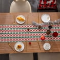 thumbnail image 4 of Kbndieu Christmas Table Runner, Seasonal Winter Xmas Holiday Kitchen Dining Table Decoration, Christmas Table Runner for Indoor Outdoor Home Party Decor 13 x 71 Inch, Christmas Decorations Clearance, 4 of 7