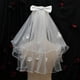 thumbnail image 3 of Accesorios para el cabello luminosos con velo de lazo, tocado de boda con luz de doble capa, accesorios de fotografía de viaje con perlas para niños y novias, 3 of 4