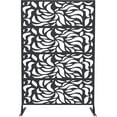 thumbnail image 1 of Bingirl Metal Privacy Screen Outdoor Garden Screens for Privacy Decorative-Flower, 1 of 7
