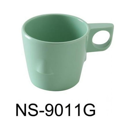 

Yanco NS-9011G 8 oz Nessico Coffee & Tea Cup Green - 2.75 x 3 in. - Pack of 48