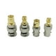 thumbnail image 1 of Conectores BNC hembra a SMA macho WDOplteas 4 Uds Adaptador de conector RF, 1 of 9