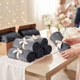 thumbnail image 4 of Ameha Fleece Blanket Bulk Pack of 14 For Wholesale, Wedding Guests, Favors, Homeless Adult Washable Winter Blanket Warm Cozy 60x80 Twin Gray, 4 of 8