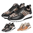 thumbnail image 2 of NOKIO Women's Fashion Sneakers Casual 𝖫a𝖼e Up Athlet𝗂c Shoes Lightweight Skate Shoes Breathable Wide Width Sport Shoes Comfortable Walking Footwear for Commute Sports Workout, 2 of 9