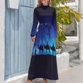 thumbnail image 4 of Vestido largo Estrella de Belén y Reyes Magos Vestido de ropa estética para mujer Vestido de mujer, 4 of 5