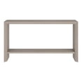 thumbnail image 4 of Evelyn&Zoe Modern Farmhouse 55" Wide Alder White Console Table, 4 of 5