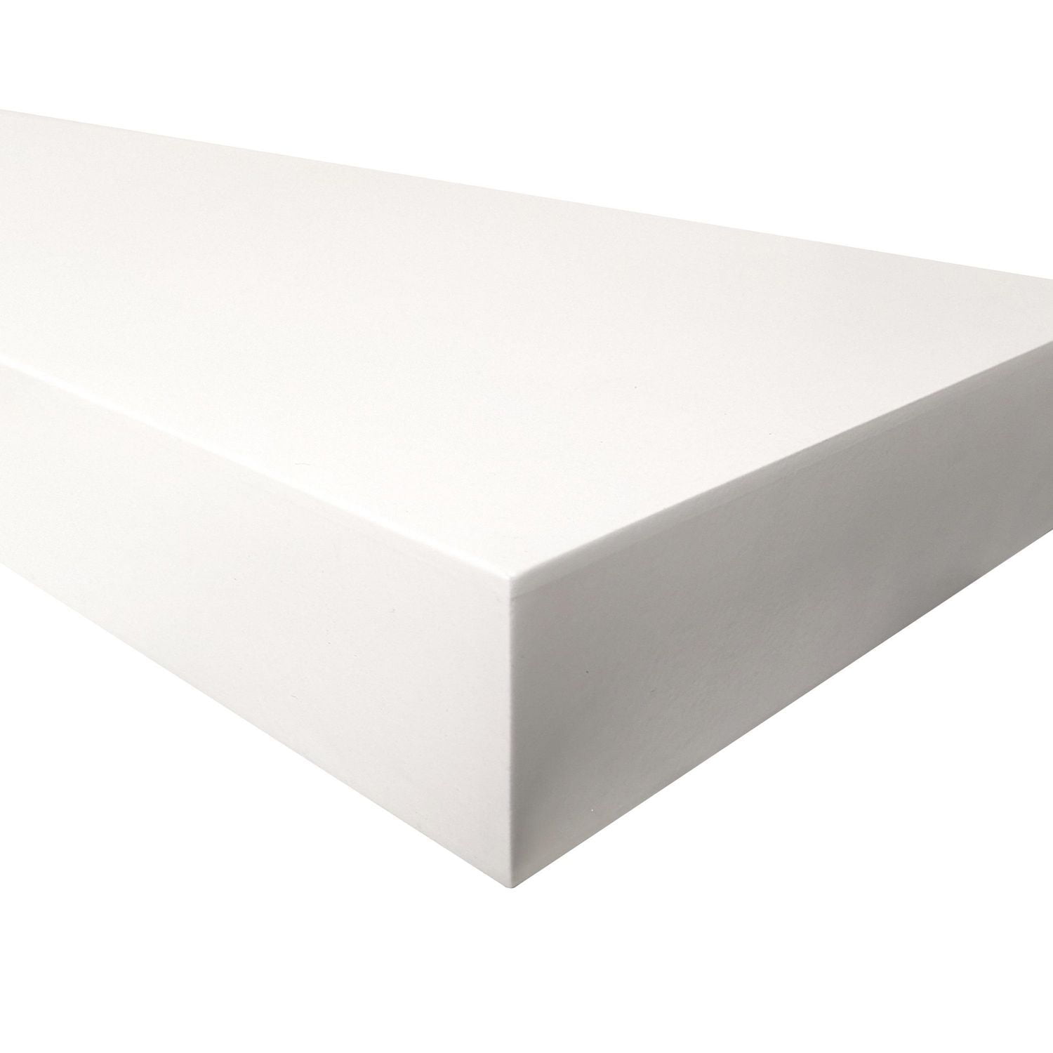 Hometrends 23 inch White Floating Shelf, 23" White Floating Shelf