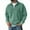 AB02_Mint Green, variant on Resicozy Mens Quarter Zip Casual Solid Color Sweatshirts Long Sleeve Stand Collar Lightweight Fall Pullover Army Green L