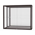 thumbnail image 2 of Waddell 2282PB-BZ Champion 36 x 30 x 14 in. Wall Case with Four 14 in. Half-Length Shelves, Plaque Back - Dark Bronze, 2 of 7