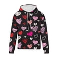 thumbnail image 3 of Sudadera con capucha con estampado 3D de pareja feliz día de San Valentín para hombres y niños, sudaderas con capucha de moda Streettear, ropa para amantes de Harajuku, tops, 3 of 5