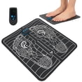thumbnail image 3 of EMS Estimulador de pies eléctrico Masajeador, Estera de masaje eléctrica portátil plegable, Masaje automático completo Circulación de pies Masajeador Máquina corporal para hombres Mujeres Amonsee No, 3 of 6