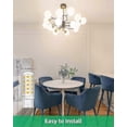 thumbnail image 3 of G9 LED Bulb 3W Equivalent to 30W Halogen, Warm White 2700K 380LM Flicker-Free AC/DC 220-240V, 6-Pack, 3 of 3