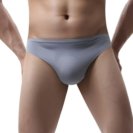 

Lzobxe Panties for Women Plus Size Men s Thong Underwear Seamless Low-Rise Sexy Quick-Drying Ice Silk Underwear on Clearance