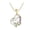 Twotone, variant on Mother's Day Gift Hollow Heart English Letter Love Mom Rhinestone Butterfly Finger Ring Jewelry Gift