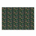 thumbnail image 1 of Tropical Cutting Board, Bouquet of Hibiscus and Monstera Flowers Realistic Illustration on Dark Background, Decorative Tempered Glass Cutting and Serving Board, Small Size, Multicolor, by Ambesonne, 1 of 1