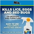 Nix Lice and Bed Bug Killing Spray Bed Bug Killer Removal for Home