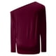 thumbnail image 3 of MHFRRA Blusa Informal de Manga Larga con Cuello Asimétrico para Uso Diario y Comodidad. Rd1, 3 of 4