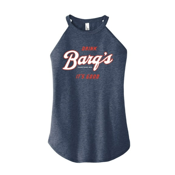 Barq's - Iconic Drinks & Beverages - Original Logo - Juniors High Neck Tank Top