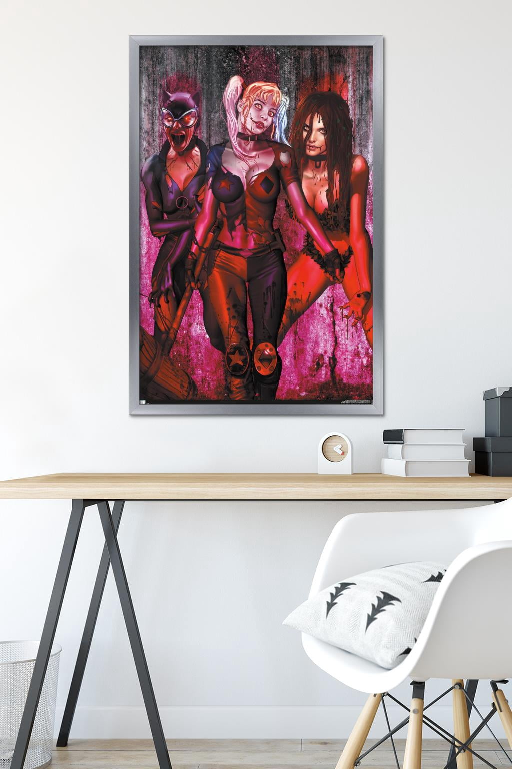 DC Comics - Harley Quinn - DCeased #1 Variant Wall Poster, 22.375" x 34" Framed