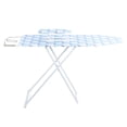 thumbnail image 3 of Sioweci Full‑size Ironing Board,Foldable Household Ironing Board with Heat-Resistant Cover, Adjustable Height, Iron Frame, Non‑slip Feet,42 Inch, 3 of 12