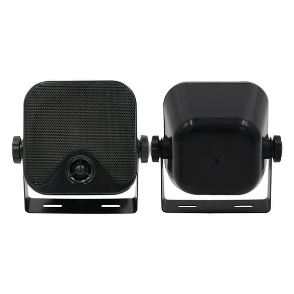 4 Inch Waterproof Boat Marine Box Outdoor Speakers Heavy Duty Motorcycle Surface Mounted Speaker