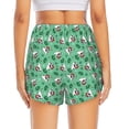 thumbnail image 2 of Lsque Christmas French Bulldog Printed Women's Running Shorts with Liner Pockets,Elastic Quick Dry Workout Athletic Gym Yoga Shorts,Womens High Waist Shorts-Medium, 2 of 9