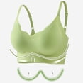 thumbnail image 5 of Zorckvet Nursing Bras for Breastfeeding Seamless V Neck Maternity Bra Women Pregnancy Breastfeeding Bra, 5 of 7