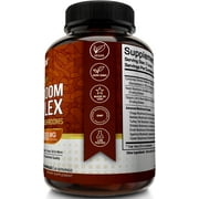 NutriFlair Mushroom Complex Supplement with 10 Mushrooms Lions Mane & Cordyceps, 90 Count