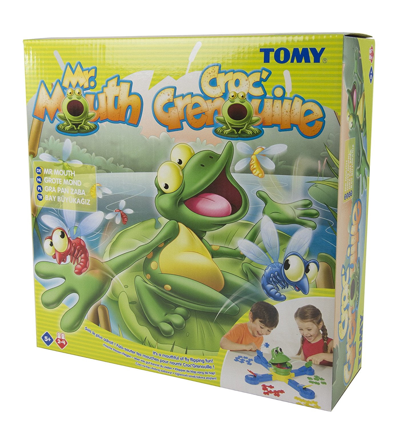 T72470 Mr Mouth Game By Use Skill And Concentration To Flip All Your Flies Into The Spinning Mr Mouth By Tomy Walmart Com Walmart Com