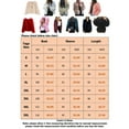 thumbnail image 2 of Frontwalk Ladies Faux Fur Coat Winter Warm Stylish Buttons Outwear Solid Color Plain Cardigan Long Sleeve Outdoor Jacket Black M, 2 of 3