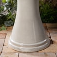 thumbnail image 4 of Enchanting Ivory 2 Tier Ceramic Fountain with Lights: Serenity in Every Cascade, 4 of 5