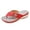 Red, variant on YLYL Womens Wedge Flip Flops Sandals Clip Toe Slip on Lightweight Comfortable Casual Summer Beach Slippers
