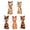A006- F, variant on Halloween Cat Decor 6 Inch Vintage Wooden Fall Halloween Decor Indoor Halloween Table Decor Spooky Season Farmhouse Accent for Home Office Shelf Mantel, 1 Pack