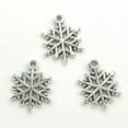 thumbnail image 4 of U8MO 20/50/100pcs Snow Antique Silver Charms Pendants for Jewelry Making 20*15mm-20pcs, 4 of 5