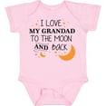 thumbnail image 3 of Inktastic I Love My Grandad to the Moon and Back Boys or Girls Baby Bodysuit, 3 of 5