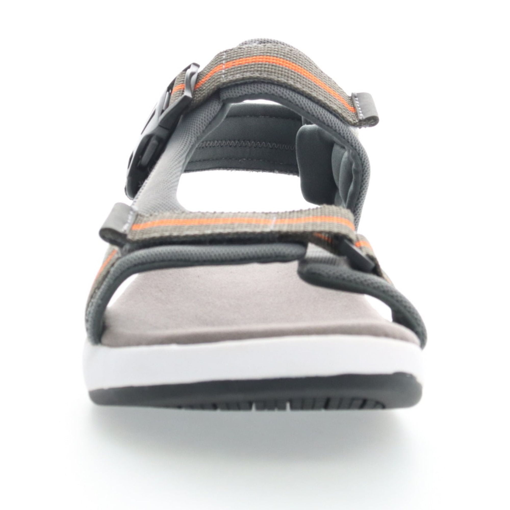 Propét Men\'s Eli Fisherman Comfort Sandal Size 9 M (D) Color Grey / Orange Propet Men main image 3