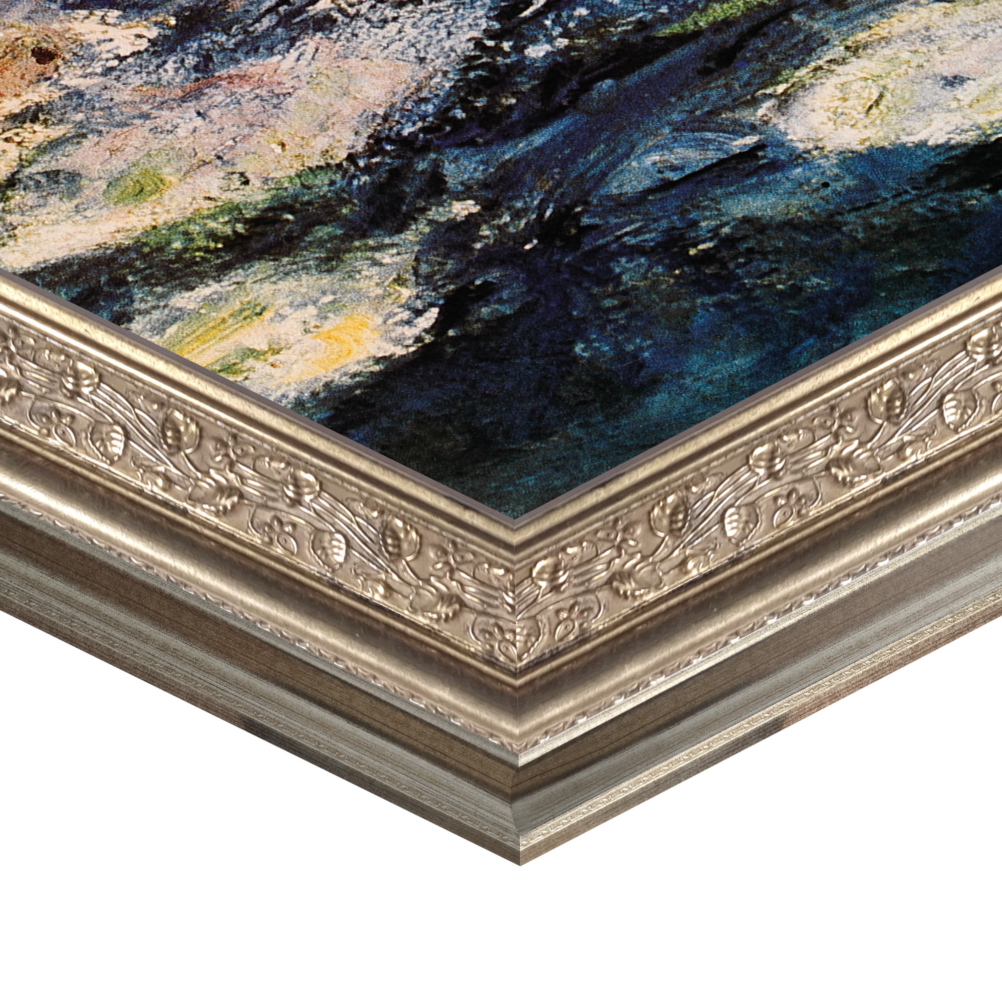 Waterlilies at Giverny Framed Canvas