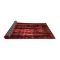 thumbnail image 2 of Ahgly Company Indoor Square Abstract Red Modern Area Rugs, 7' Square, 2 of 4